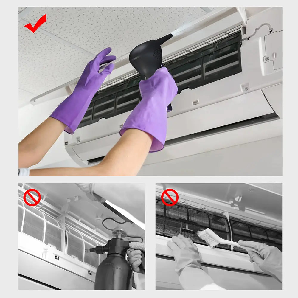 Cordless Electric Air Duster for Keyboard & Electronics – Powerful Compressed Air Blower with LED Light