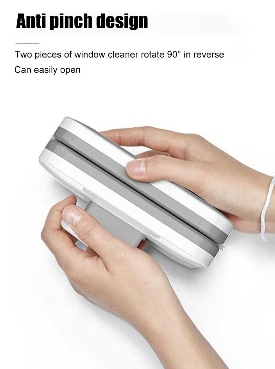 Magnetic Double-Sided Window Cleaner for Glass Surfaces