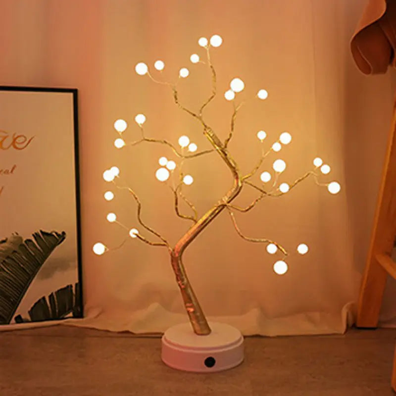 LED Christmas Tree Light – USB Starry Night Lamp