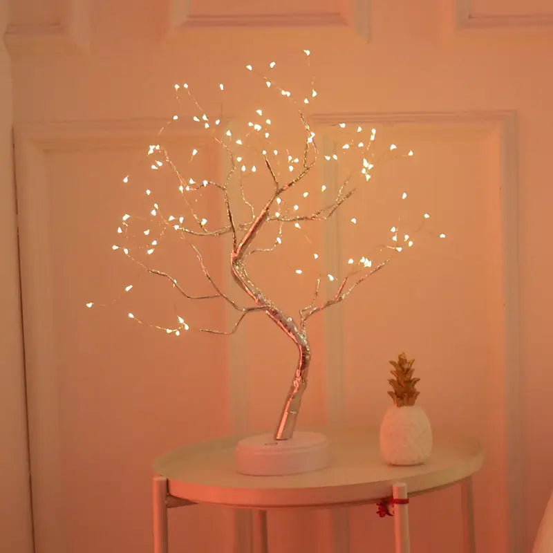 LED Christmas Tree Light – USB Starry Night Lamp