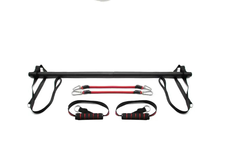 Portable Pilates Bar Kit with Resistance Bands for Full Body