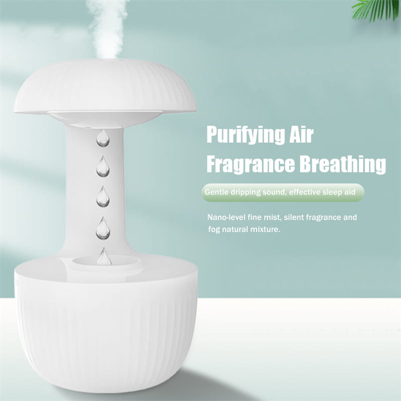 Anti-Gravity Cool Mist Humidifier – Levitating Water Drop Design