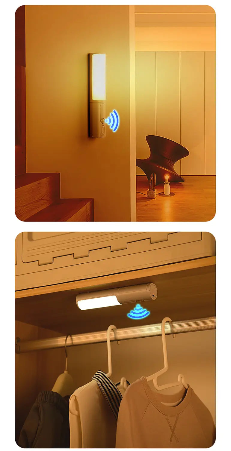 Smart Motion Sensor LED Night Light – Rechargeable