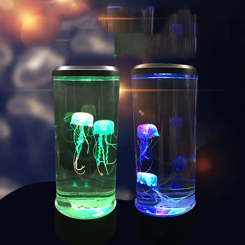 LED Jellyfish Lamp – USB Mood Light for Relaxation