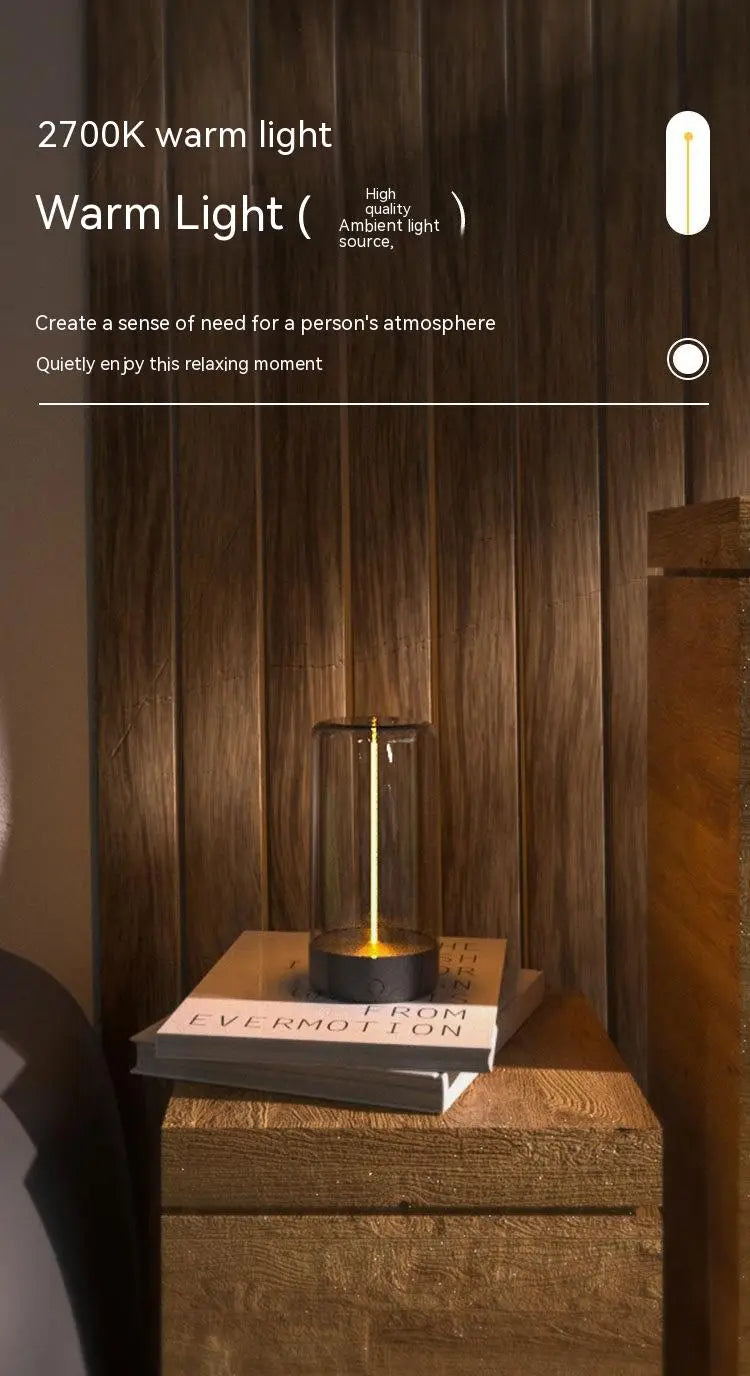 New LED Camping Light Type-c Rechargeable Portable Night Light With High Transparency And Anti Drop Creative Atmosphere