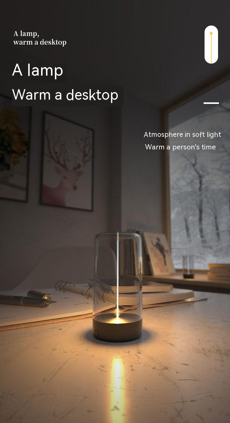 New LED Camping Light Type-c Rechargeable Portable Night Light With High Transparency And Anti Drop Creative Atmosphere