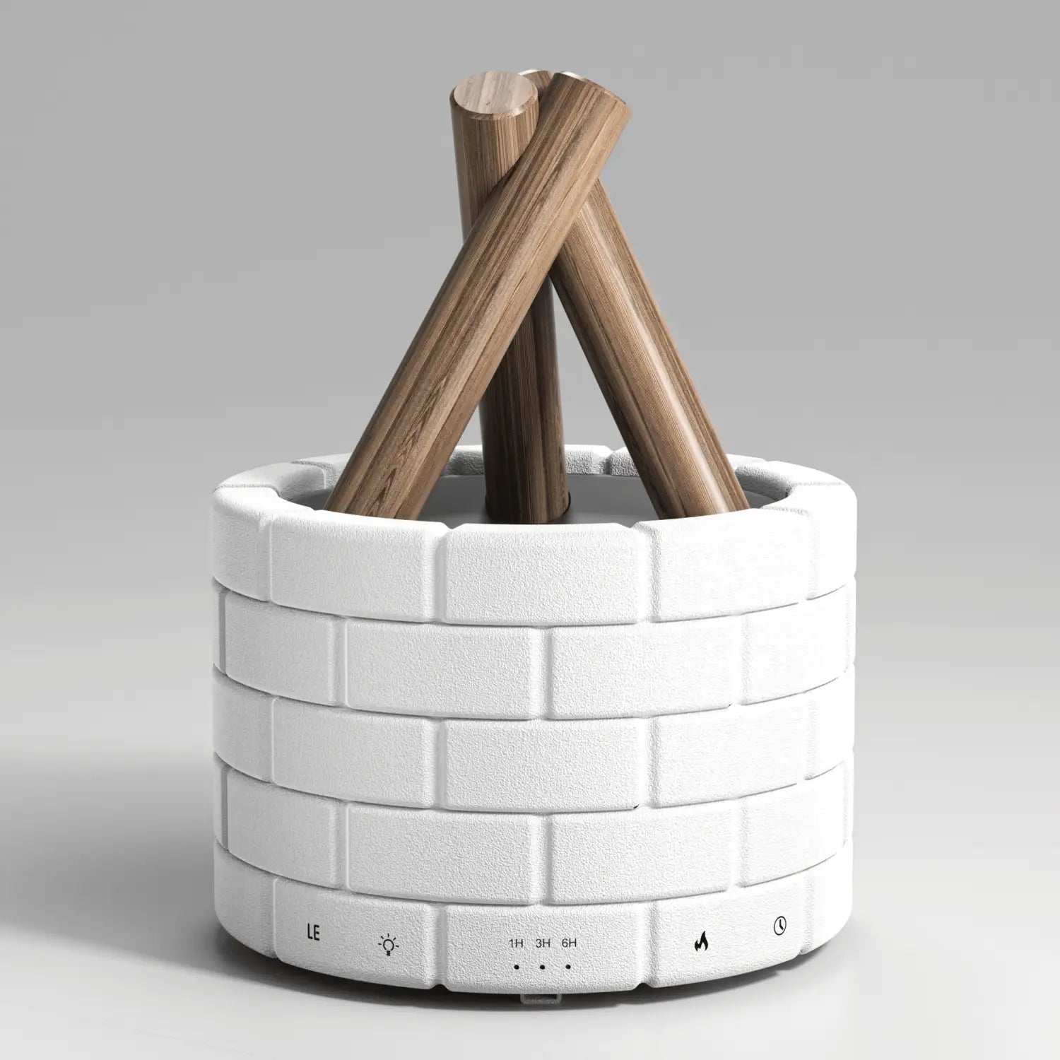 Flame Effect Aroma Diffuser – Touch-Controlled Bedroom Humidifier