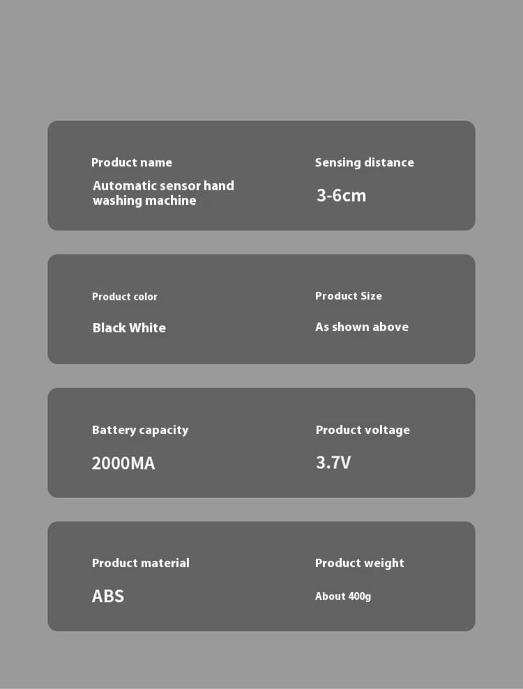 Automatic Touchless Foam Soap Dispenser – USB Rechargeable Smart Bathroom Gadget