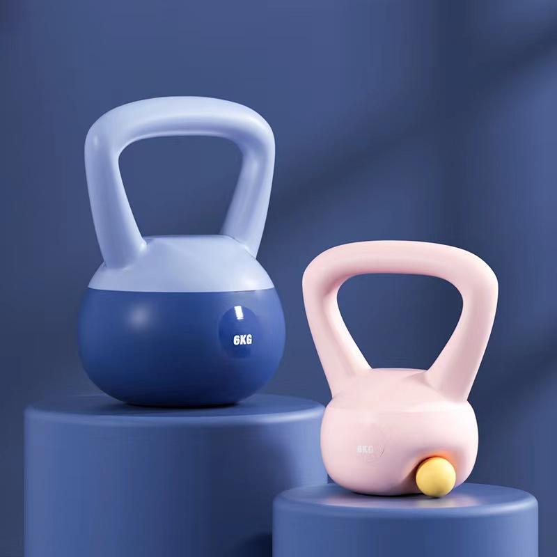 Women’s PVC Kettlebell for Home Fitness – 4KG to 6KG