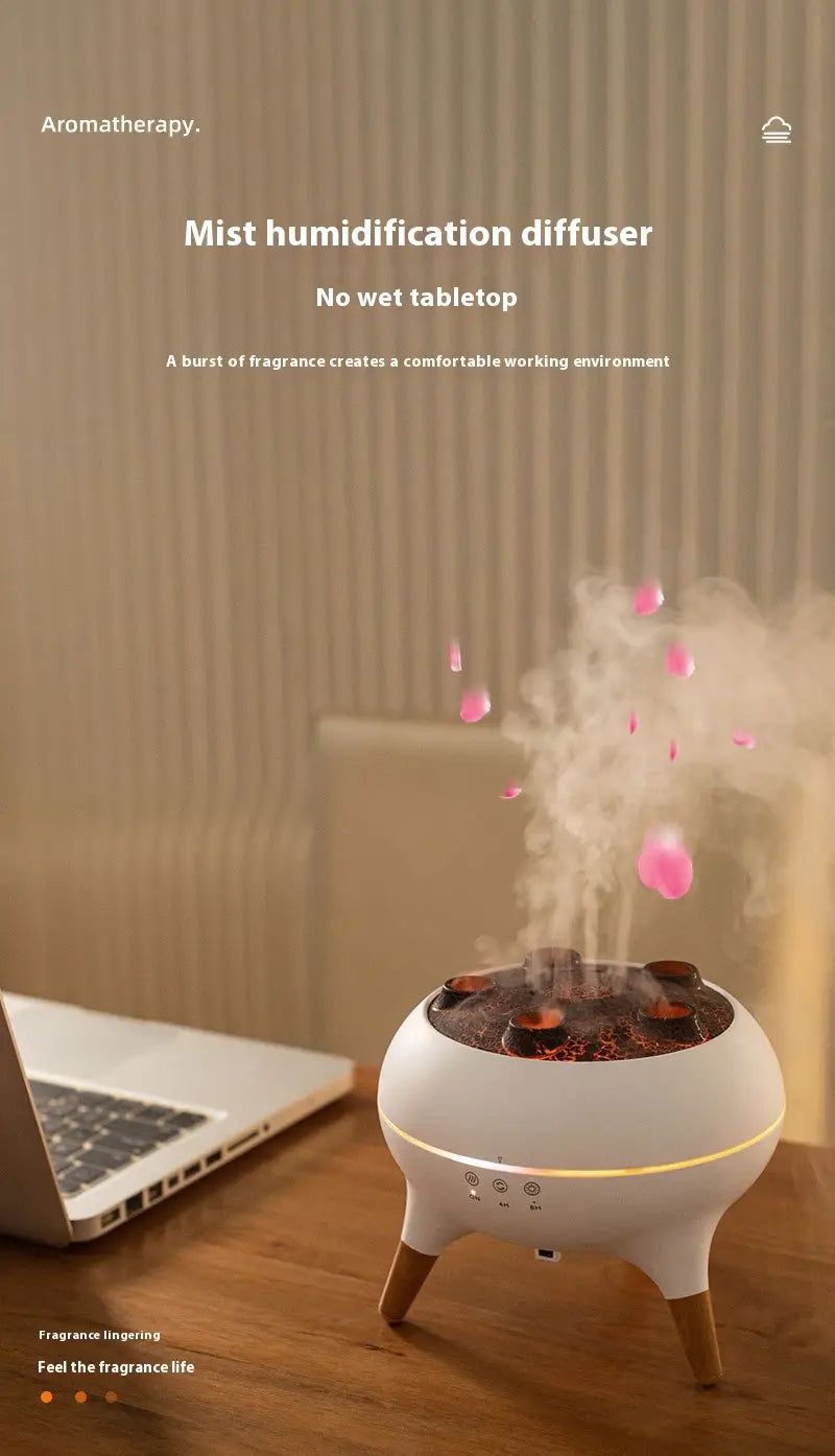 Jellyfish Ultrasonic Aroma Diffuser – Quiet Cool Mist Humidifier