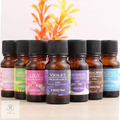 Aromatherapy Essential Oil – 10ml Water-Soluble Scents for Humidifiers & Diffusers (Lavender, Rose, Lemon & More) - Kitcihin Art