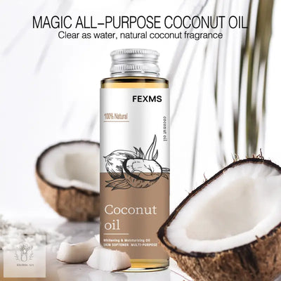 100ml Coconut Essential Oil for Skin & Body Care - Kitcihin Art