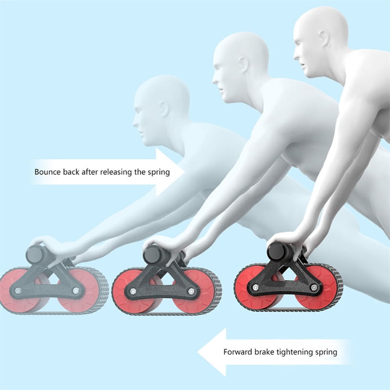 Automatic Rebound Ab Roller Wheel for Core Training