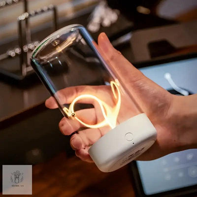 New LED Camping Light Type-c Rechargeable Portable Night Light With High Transparency And Anti Drop Creative Atmosphere Light - Kitcihin Art