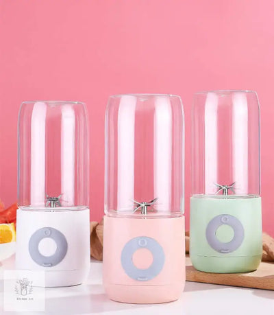 Portable USB Rechargeable Juicer – Mini Automatic Smoothie Blender for Travel & Home (380ml) - Kitcihin Art
