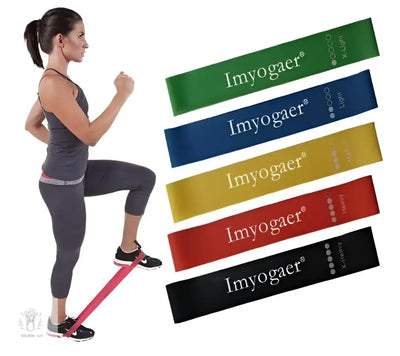 Yoga Resistance Bands for Stretching & Pull-Up Assistance - Kitcihin Art